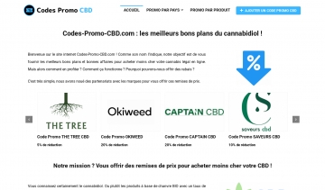 Codes Promo CBD : les meilleurs bons plans du cannabidiol