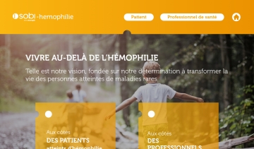 Sobi-hémophilie, espace dédié à l'accompagnement des personnes atteintes d'hémophilie