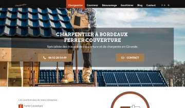 charpentier-bordeaux, entreprise de pose de charpente à Bordeaux