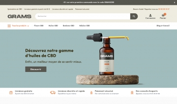 Boutique en ligne des produits au CBD légal et pas cher