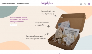 Happily Box, annoncez une bonne nouvelle à vos proches de façon inédite