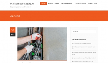 Maison Eco Logique, votre guide de travaux de bricolage