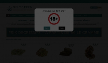 DelyGreen: Vente en ligne et livraison des produdits à base du CBD 100% légal en France 