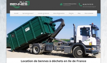 allo-benne, entreprise de location de bennes à déchets et à déchets