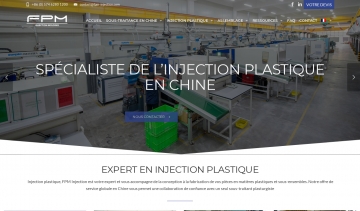 FPM Injection : spécialiste de l’injection plastique en Chine