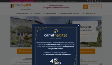 Camif Habitat, entreprise de rénovation et d'extension de maison