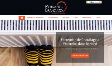 Rotsaert & Brancato : entreprise de chauffage à Wattrelos dans le Nord