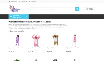 Maison de la licorne, disposez des pyjamas de qualité