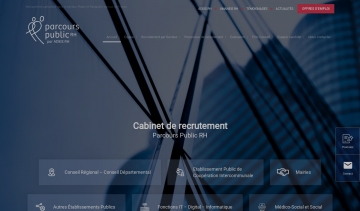 Parcours Public RH, cabinet de recrutement