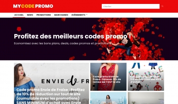 MyCodePromo : codes promo, remises et bons plans du Net