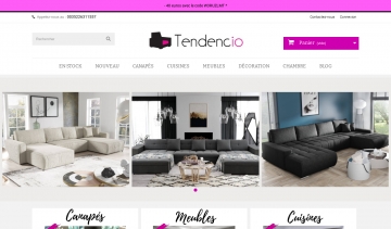 Tendencio, votre site de vente en ligne de canapés modernes à des prix imbattables