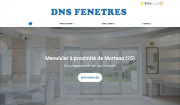 DNS FENÊTRES : votre menuisier à proximité de Morteau (25)