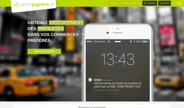 SMS gagnant, obtenez des privilèges dans vos commerces préférés