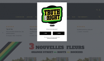 Truth and Right CBD, distributeur de produits dérivés du CBD