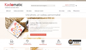 Kadomatic, expert en idées cadeaux personnalisés en France