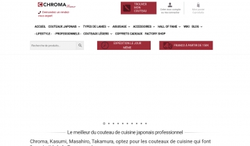 Chroma France : la crème de couteaux japonais pour la cuisine