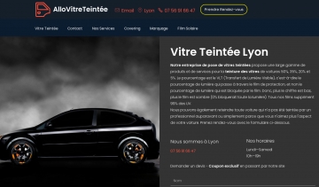 Allô Vitre Teintée : spécialiste de pose d’autocollants sur voitures à Lyon