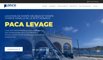 Paca Levage, votre location de monte-meubles