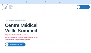 CMVS : centre médical de traitement des troubles de sommeil à Paris