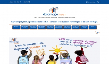 Spécialiste du rayonnage et du rack de stockage en France