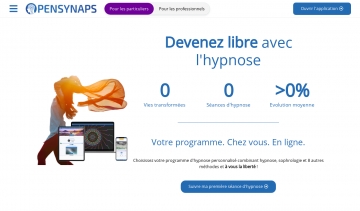 Opensynaps, l'hypnose chez vous sans rendez-vous