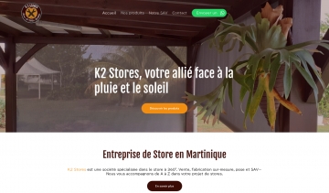 K2 Stores : Fabricant et installateur de store en Martinique