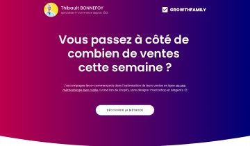 Acquisition et optimisation de la transformation pour les e-commerçants