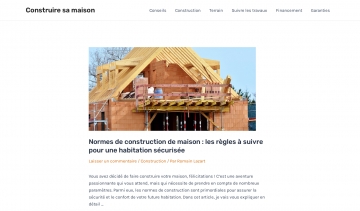 Le guide informatif de référence pour construire votre maison 