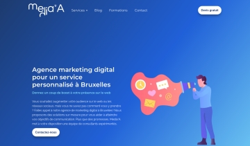 Media A : agence de marketing digital à Bruxelles