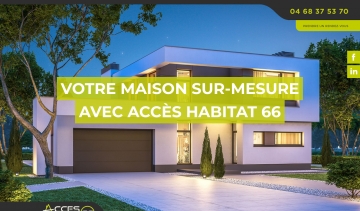 Accès Habitat 66 : société de construction de maisons individuelles