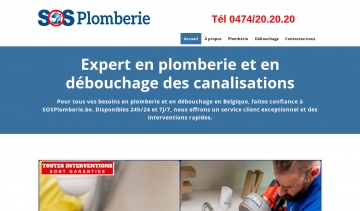 Expert en plomberie et débouchage de canalisations en Belgique