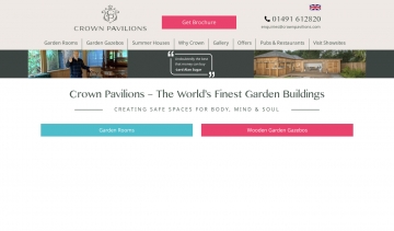 Crown Pavillons, spécialiste en création des plus beaux jardins du monde