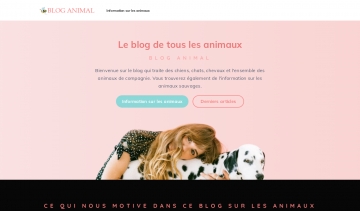 Blog Animal, votre guide complet de conseils animaliers