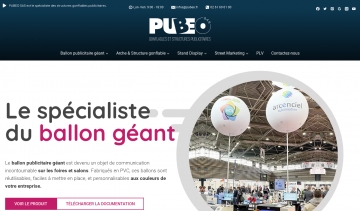 PUBEO SAS, l'agence de réalisation des structures gonflables