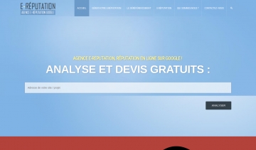 E-Réputation, agence d'e-réputation sur Google à Paris
