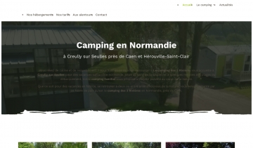 Votre camping d’exception en Normandie à Creully sur Seulles