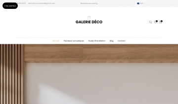 Galerie Déco, société de vente en ligne des panneaux acoustiques en bois