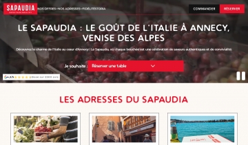 Le Sapaudia : un restaurant à la gastronomie italienne à votre portée