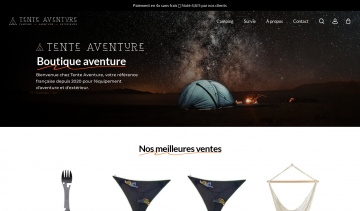 Tente Aventure, la boutique des équipements d'aventure 