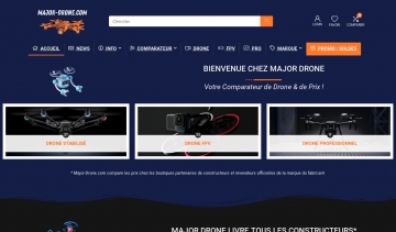 Major Drone, Le guide et le comparateur des drones