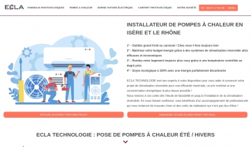 Votre installateur de pompes à chaleur en Isère et le Rhône