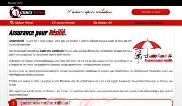 Assurance Résilié : leader de l’assurance pour résilié en ligne