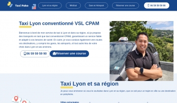 Taxi Pako, Taxi conventionné CPAM à Lyon