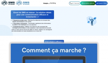 Le meilleur service d’envoi de SMS en masse