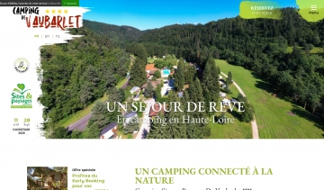 Camping Le Vaubarlet, une escapade nature en Haute-Loire