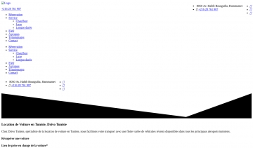Drivo Tunisie, société de location de véhicules en Tunisie