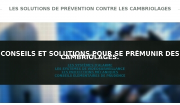 systèmes d'alarme anti-effraction