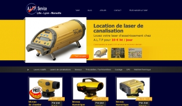 Site de location de laser