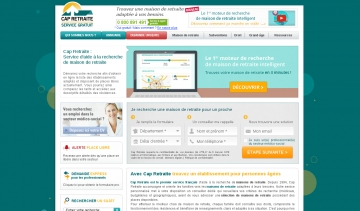 Cap-Retraite.fr, le portail d'information sur la vieillesse et les maisons de retraite.