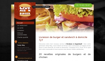 Livraison-Burger Argenteuil